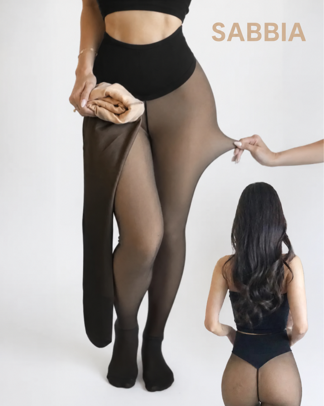 Leggings termici modellanti e leviganti