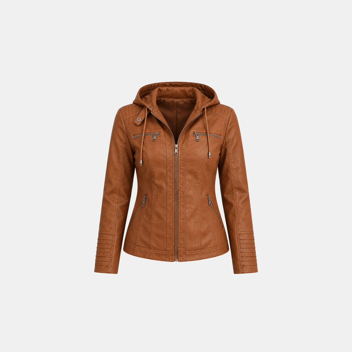 Elena – Giacca in Pelle Resistente ed Elegante