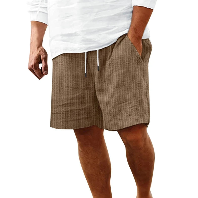 Pantaloni scurți casual cu dungi