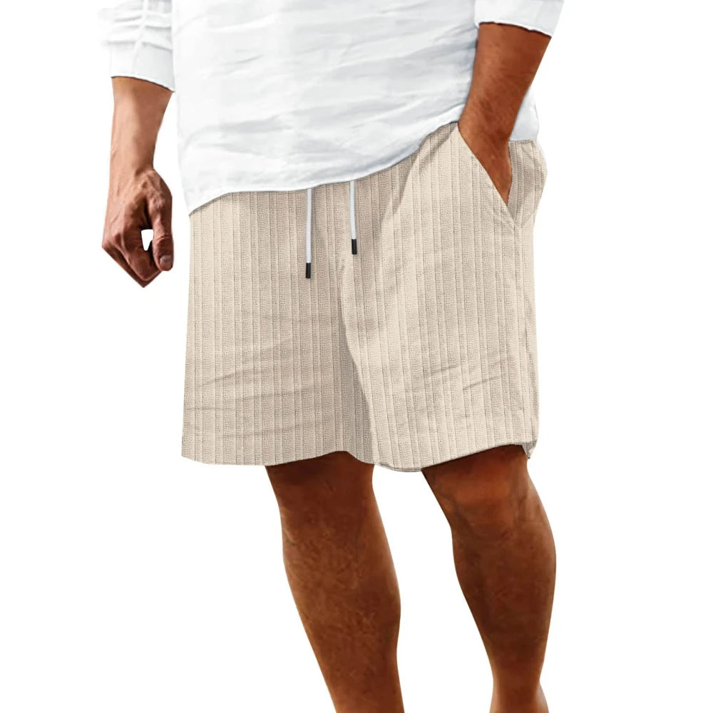 Pantaloni scurți casual cu dungi