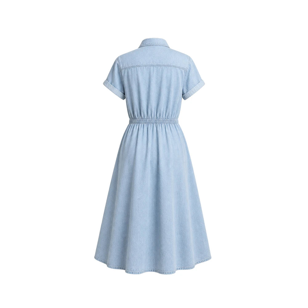 Rochii Casual din Denim Lejer