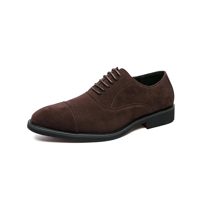 Pantofi de ocazie din piele întoarsă
