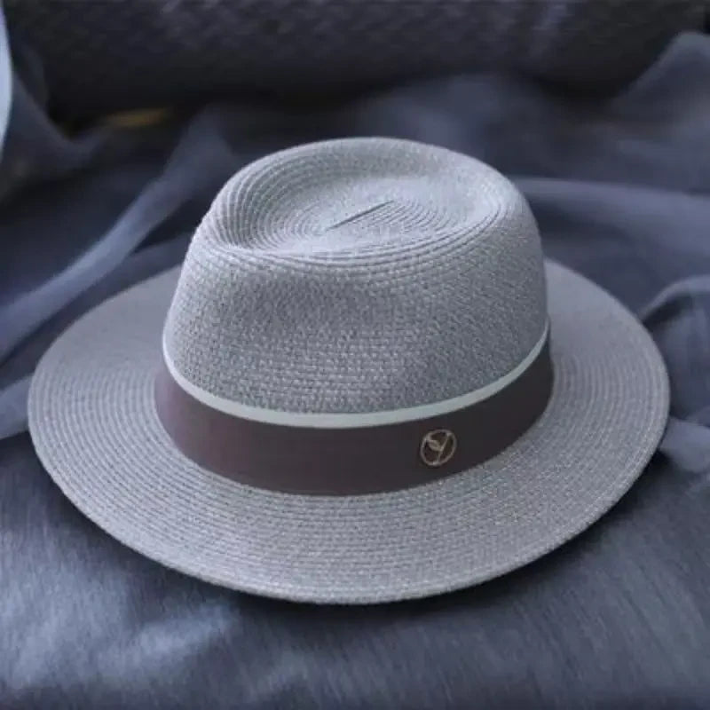 Palarie Fedora din Paie Panama