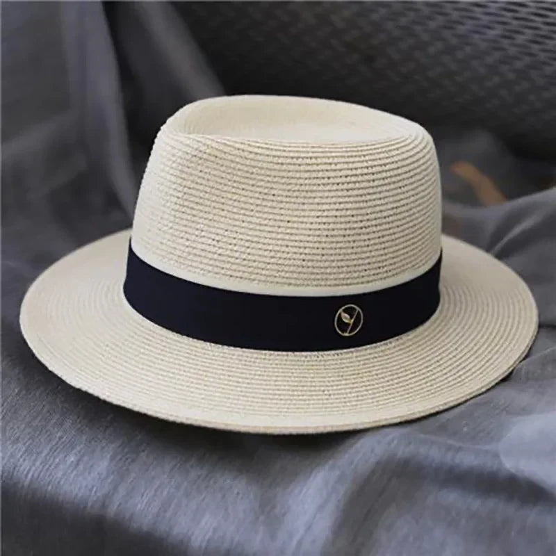 Palarie Fedora din Paie Panama