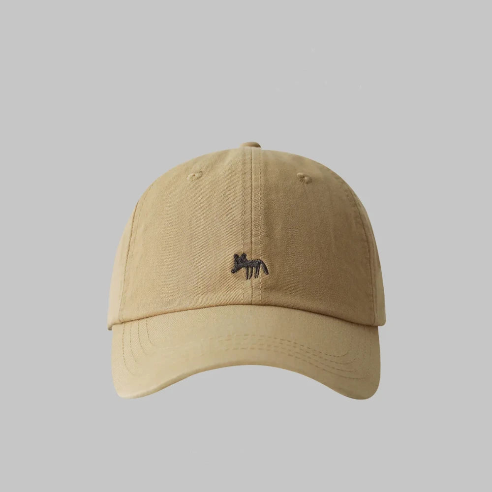 Șapcă Baseball cu Broderie Vulpe