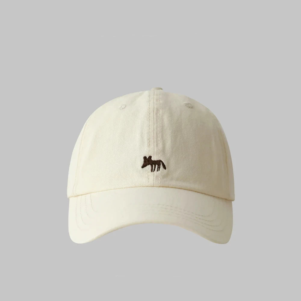 Șapcă Baseball cu Broderie Vulpe