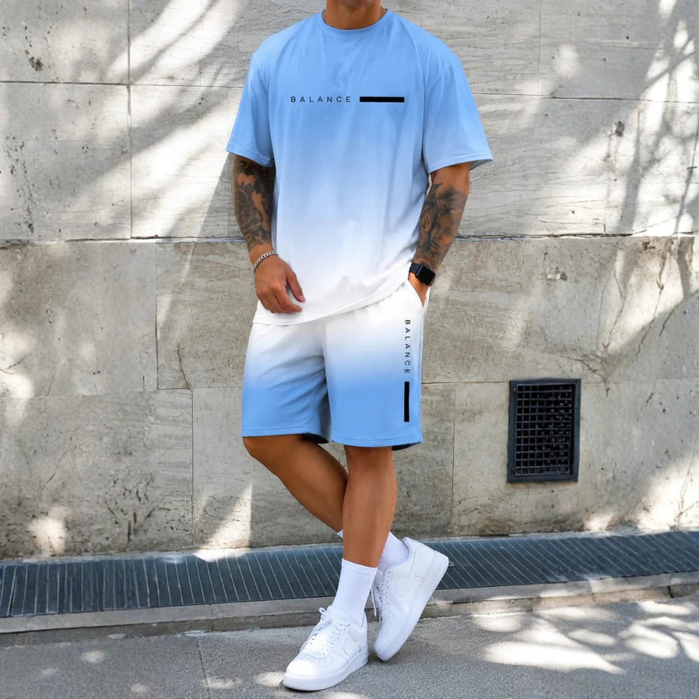 set casual cu efect degradé
