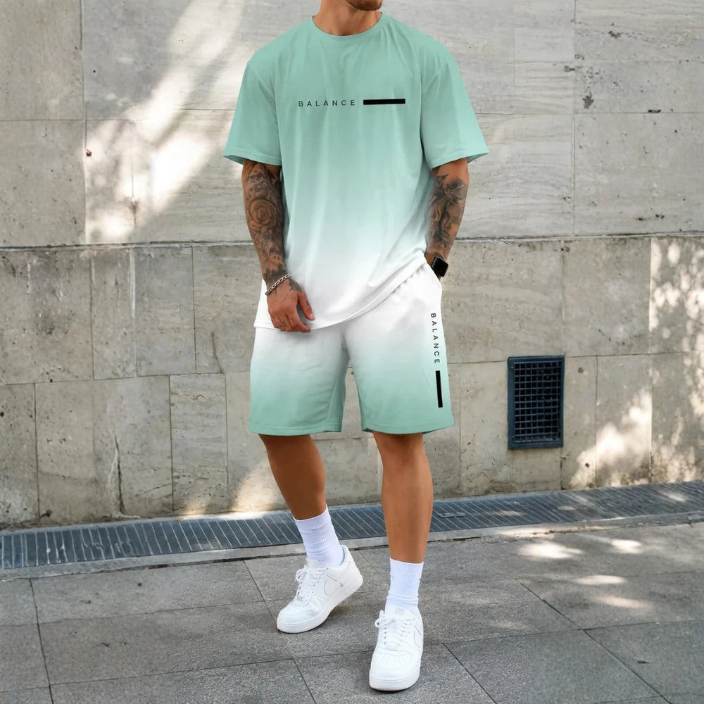 set casual cu efect degradé