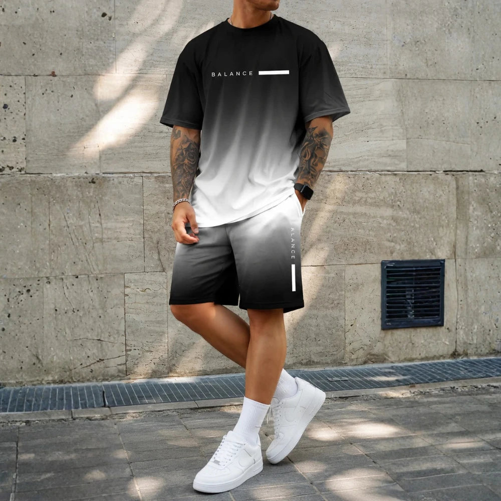 set casual cu efect degradé