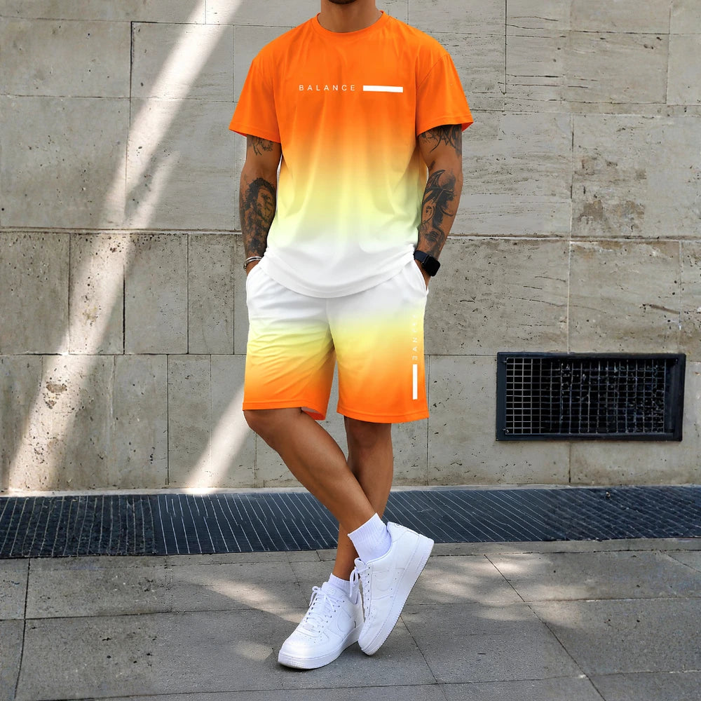 set casual cu efect degradé