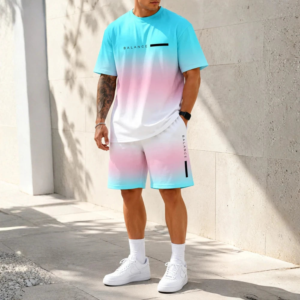 set casual cu efect degradé