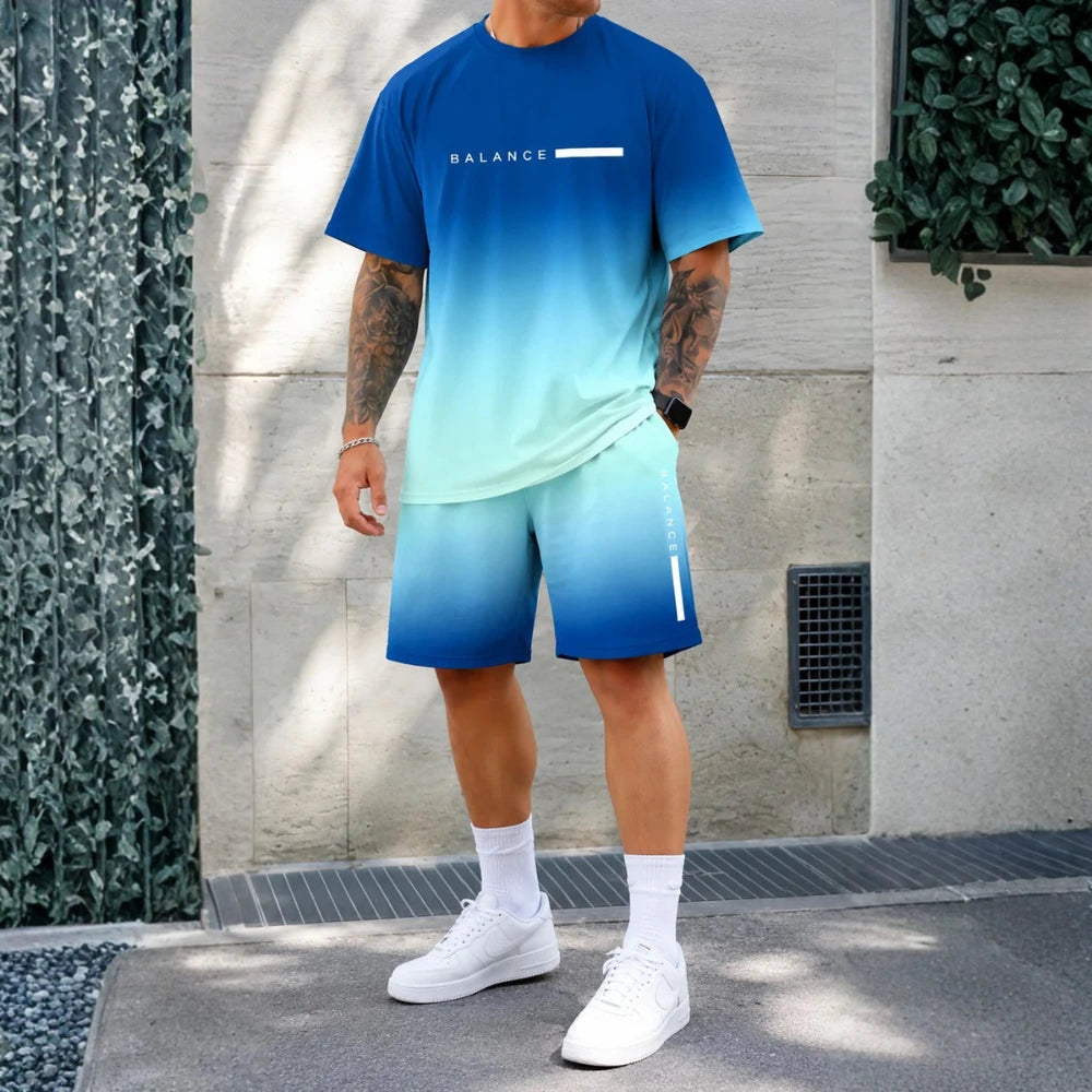 set casual cu efect degradé