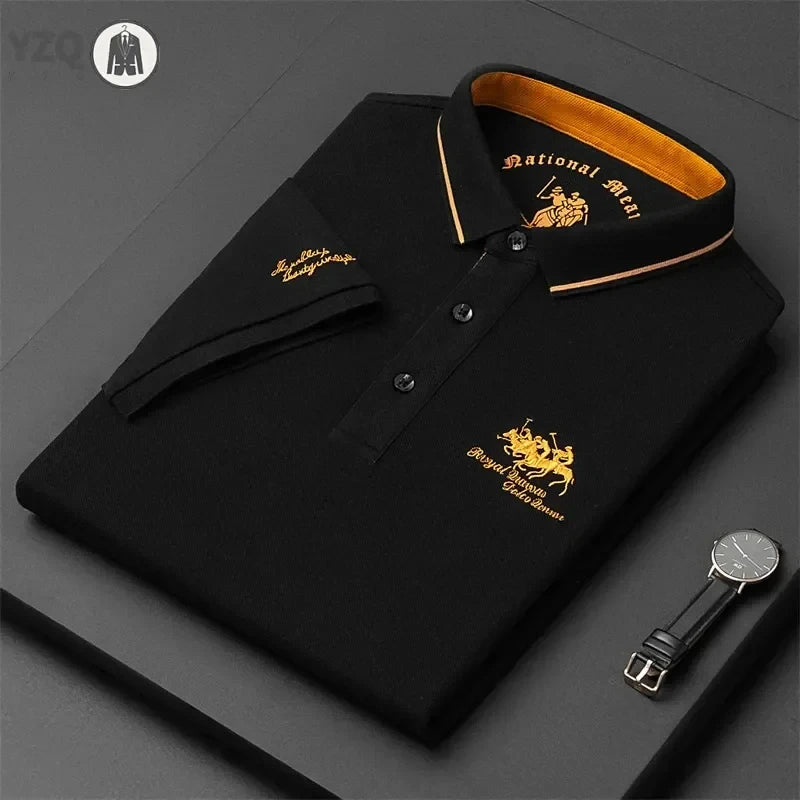 Polo elegant din bumbac