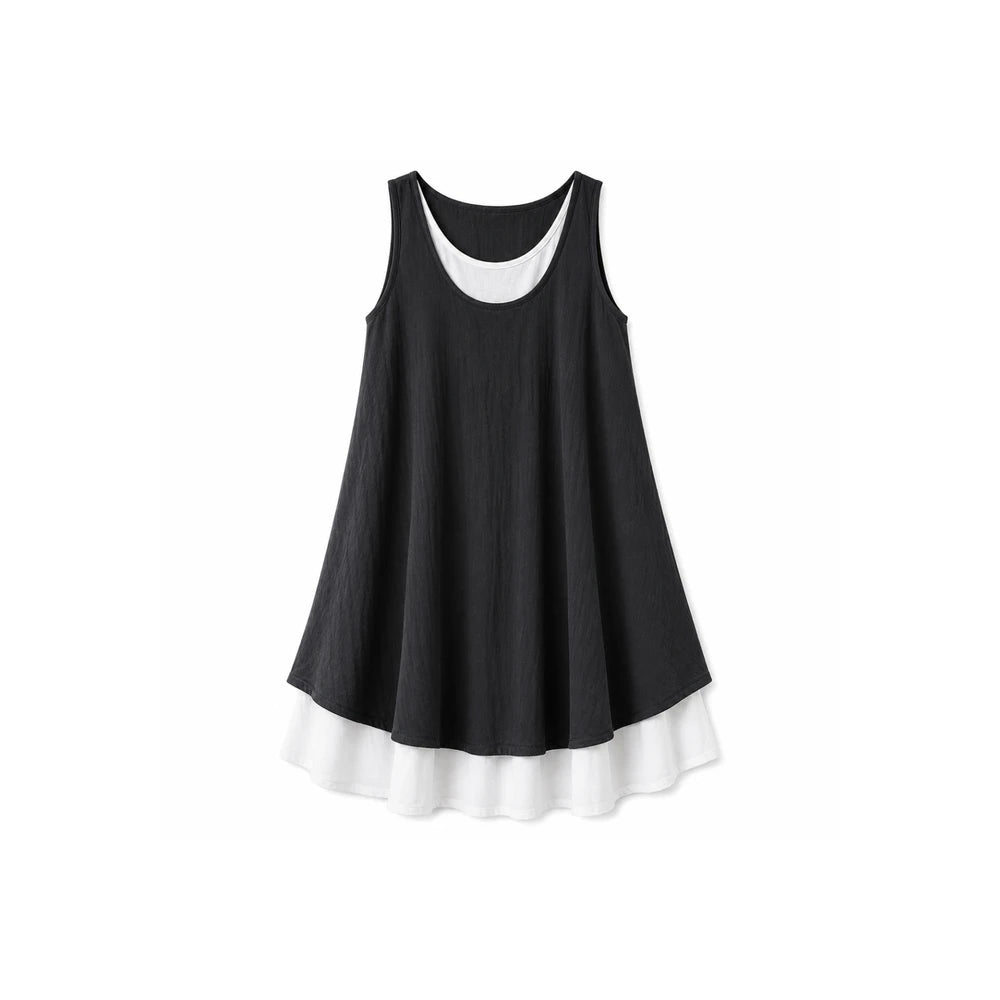 Rochie casual lejeră fără mâneci