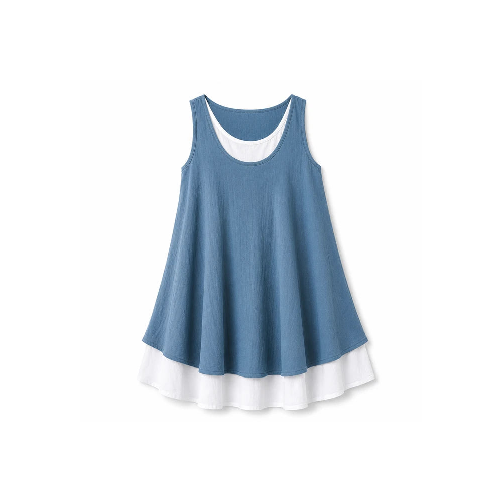 Rochie casual lejeră fără mâneci