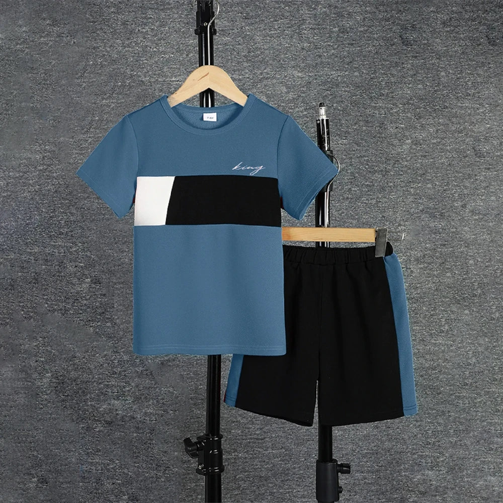 Set | Tricou si pantaloni scurti baieti