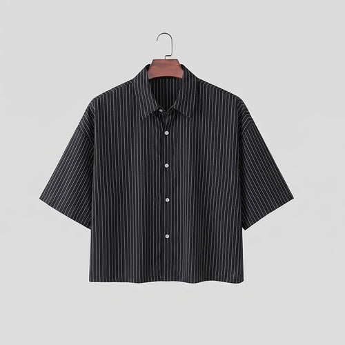 Camicia Rigata Estiva Uomo