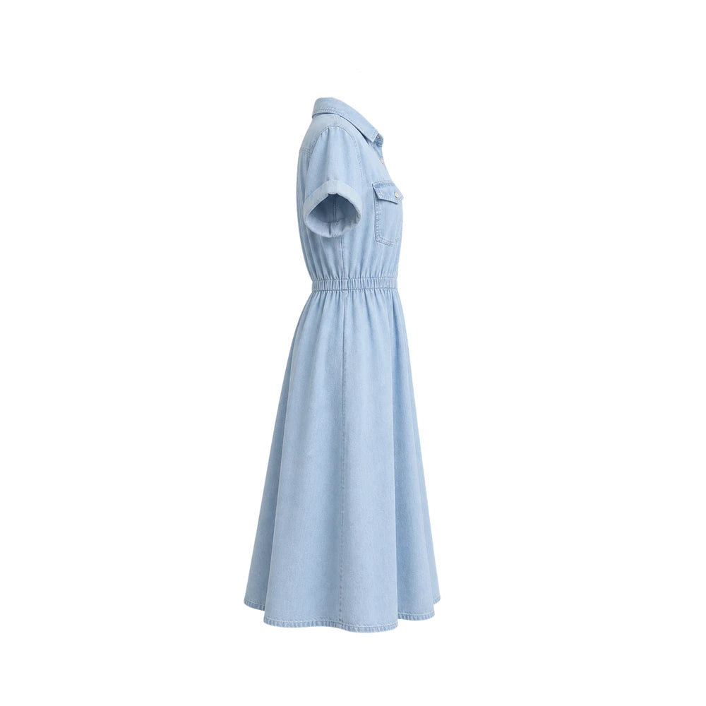 Abito casual e comodo in denim