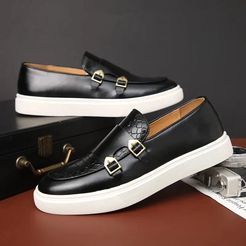 Mocassini Retro in Pelle