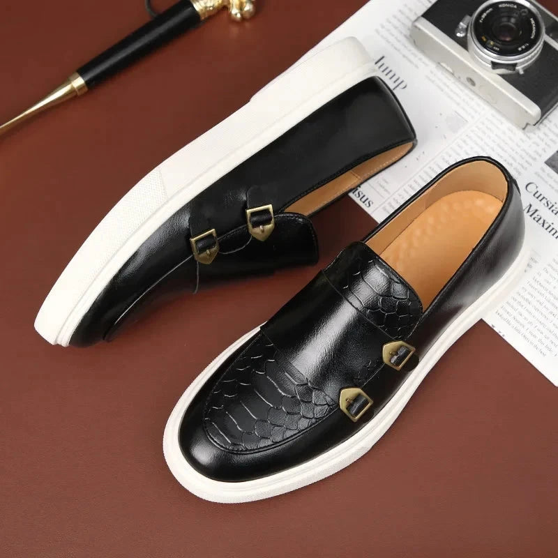 Mocassini Retro in Pelle