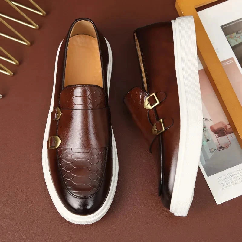 Mocassini Retro in Pelle