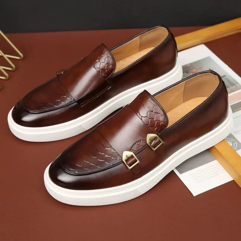 Mocassini Retro in Pelle