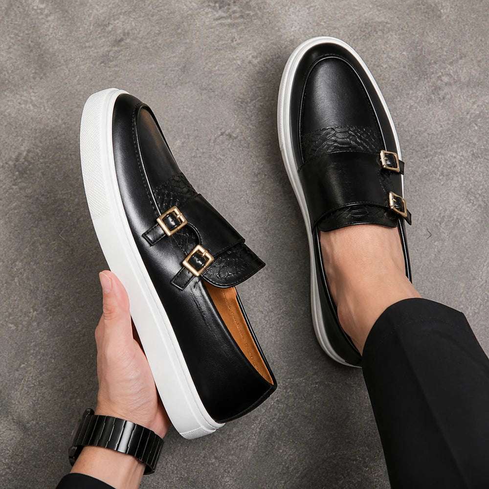 Mocassini Retro in Pelle