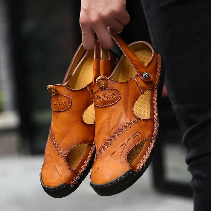 Sandali in Pelle da Uomo