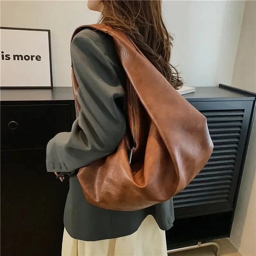 Borsa Shopper in Pelle
