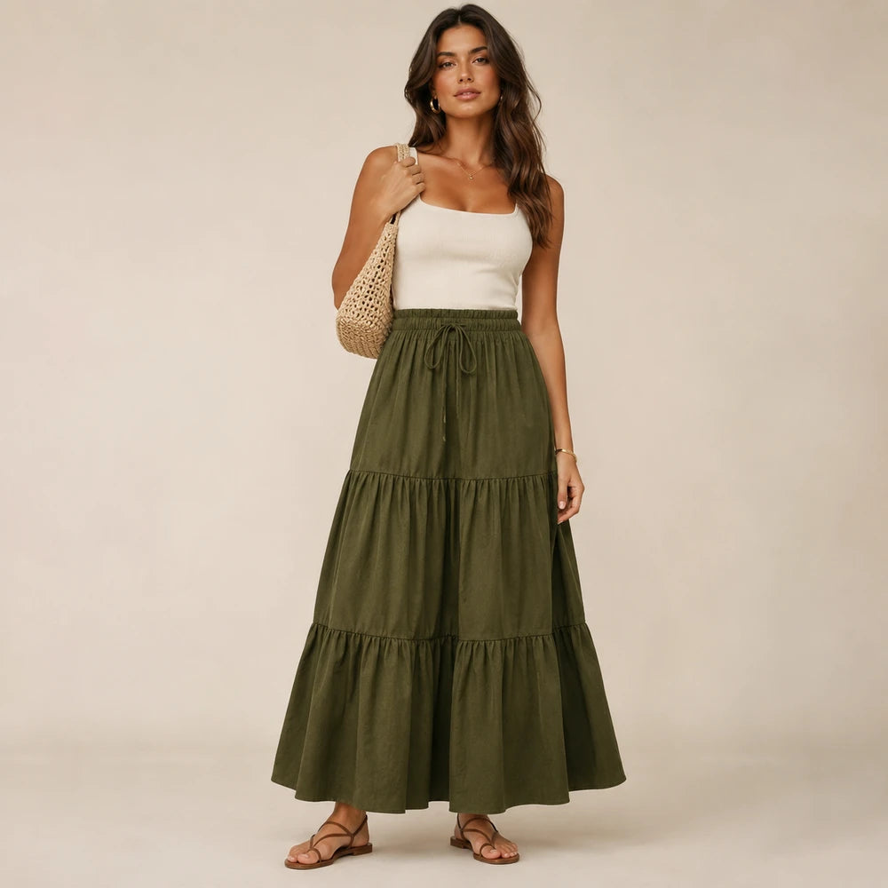 Gonna Lunga Boho Floreale