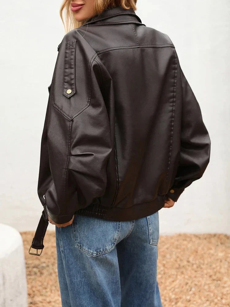 Giubbotto Biker Ecologico Retro