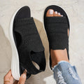 SANDALI CON PLATFORM ELEGANTE