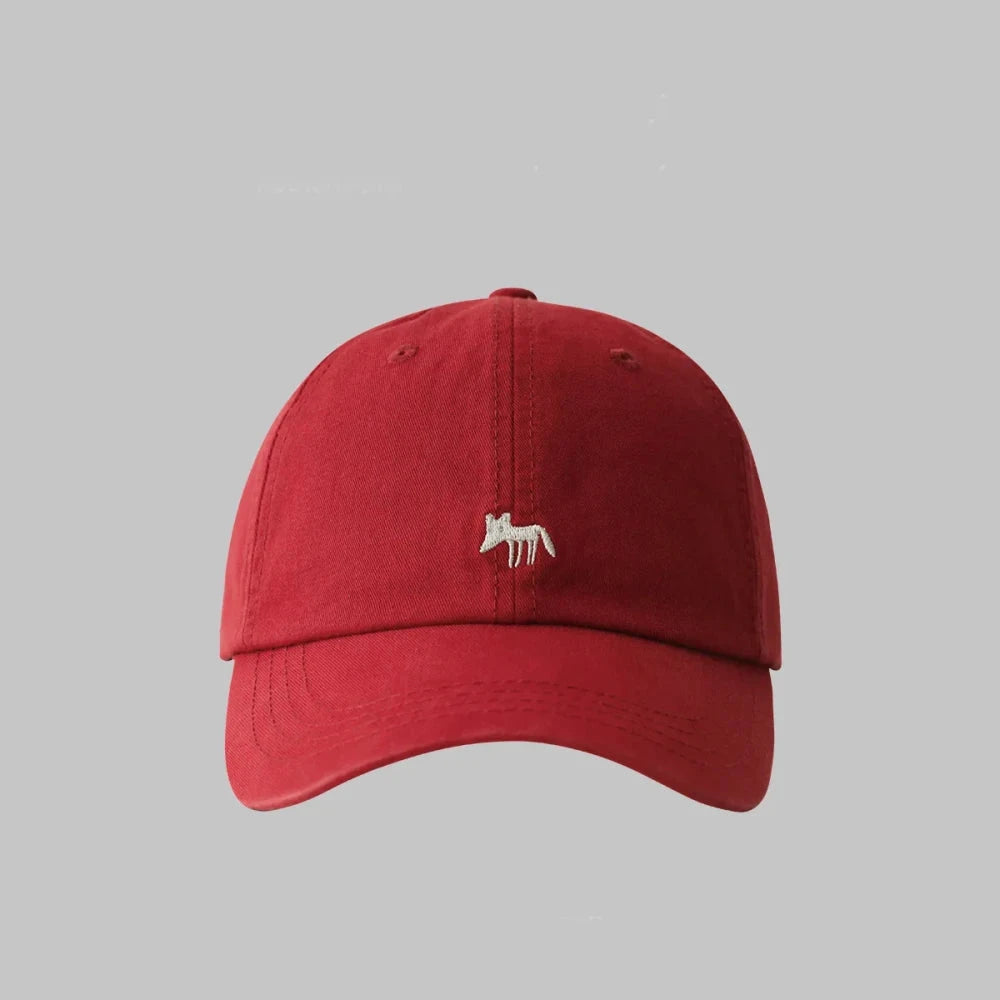 Șapcă cu Broderie Vulpe