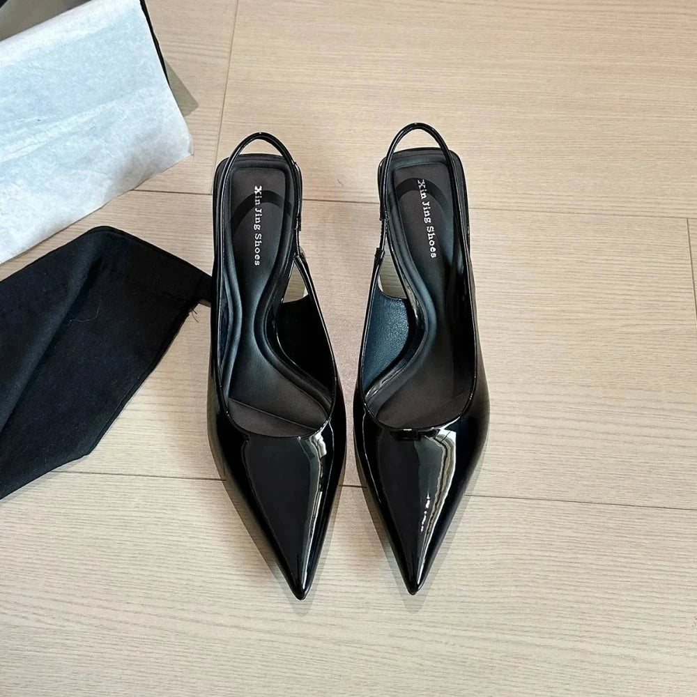Pantofi Stiletto cu Baretă