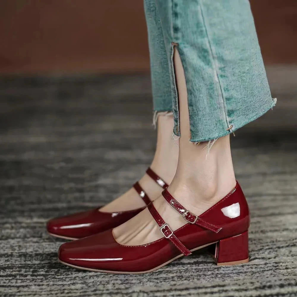 Scarpe Mary Jane Retro