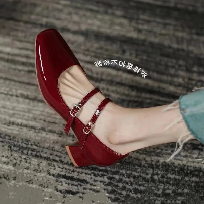 Scarpe Mary Jane Retro