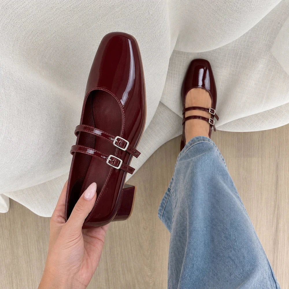 Scarpe Mary Jane Retro