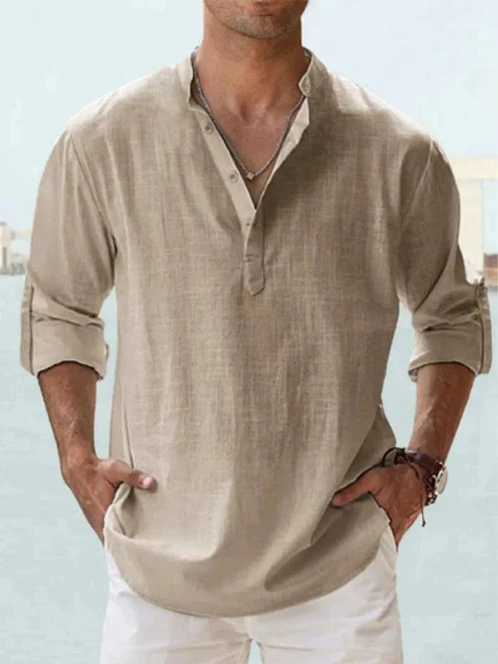 Camicia di Lino Traspirante