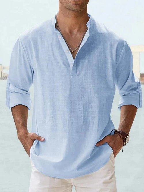 Camicia di Lino Traspirante