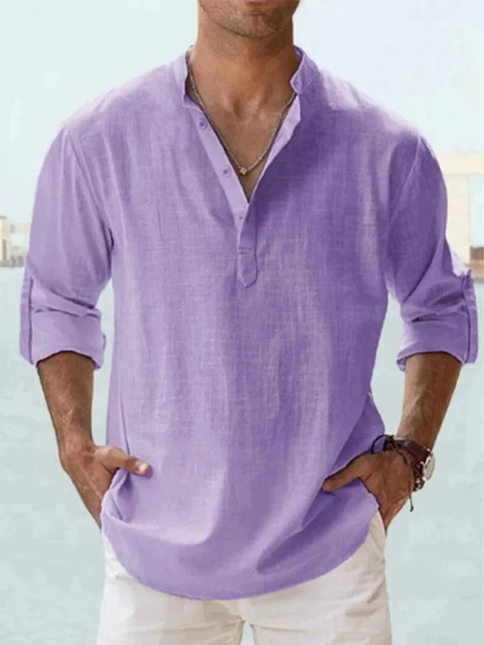 Camicia di Lino Traspirante