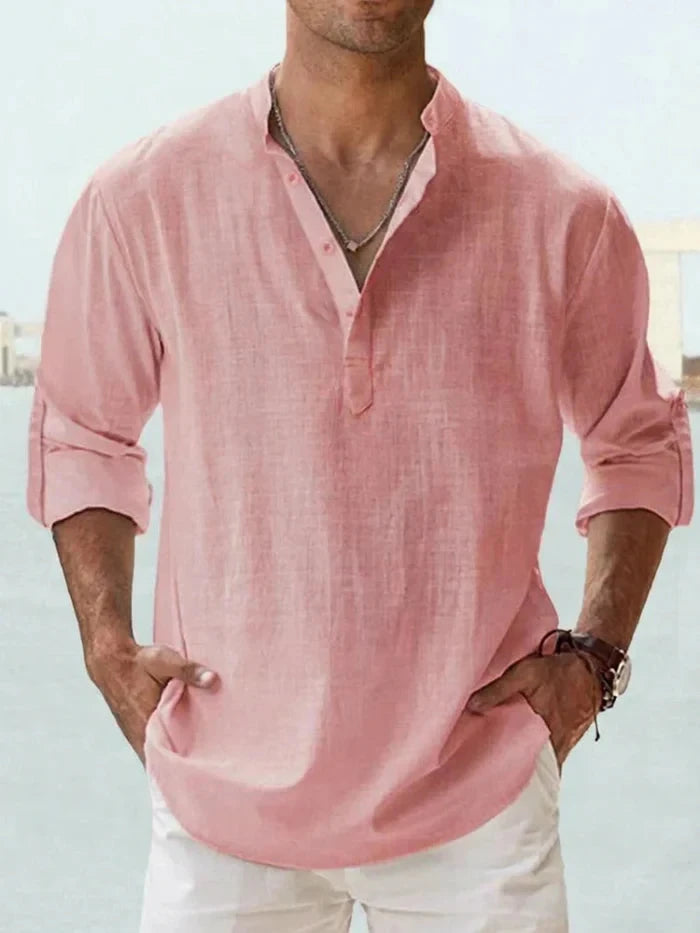 Camicia di Lino Traspirante