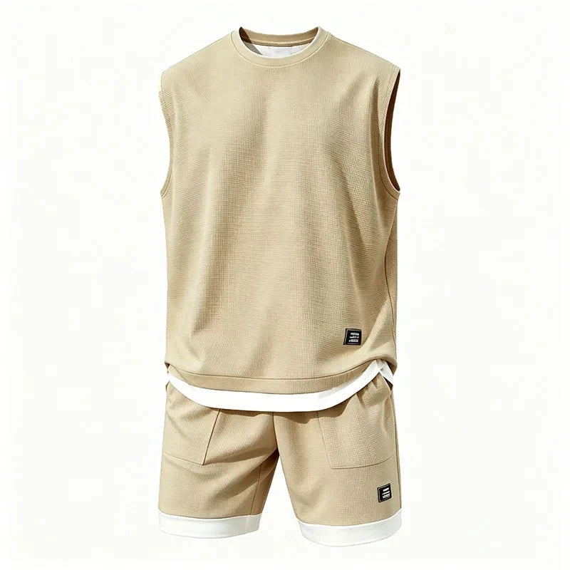 Set Estivo Waffle Uomo