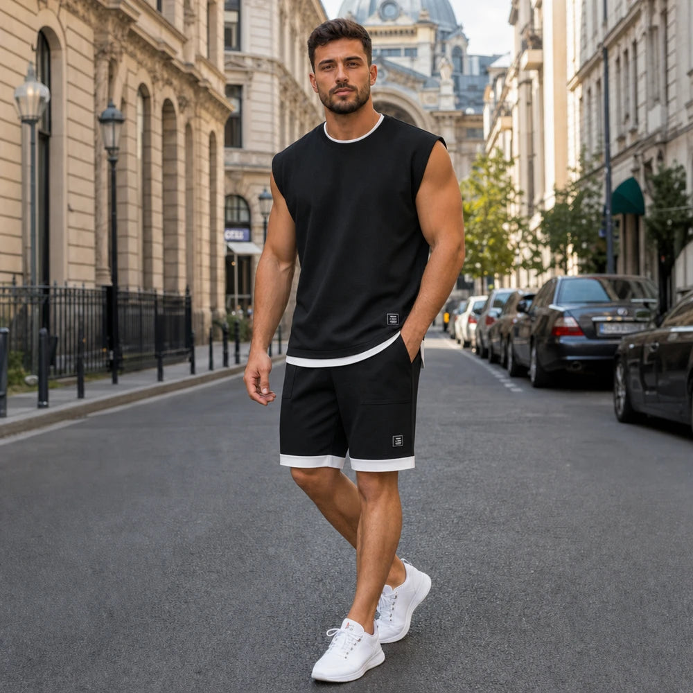 Set Estivo Waffle Uomo
