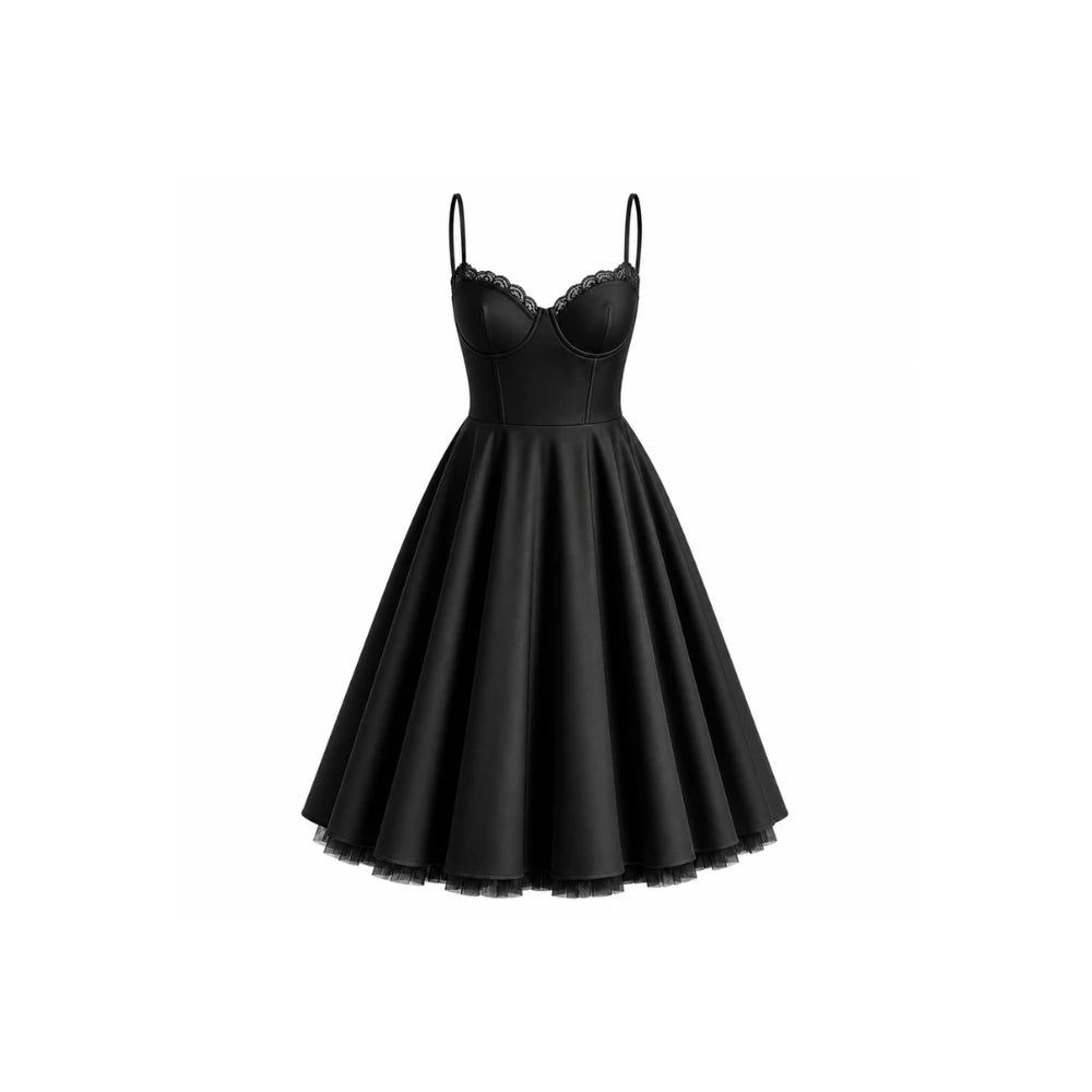 SELENE ABITO SATIN