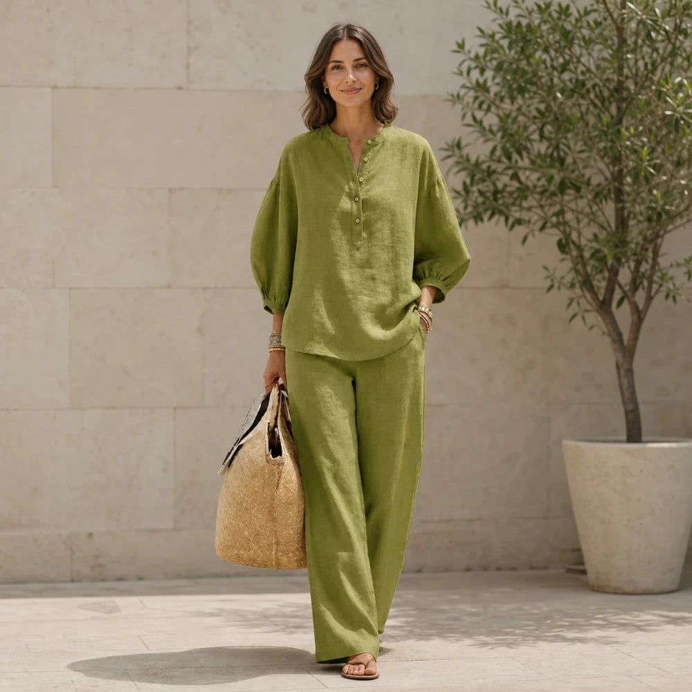 Macedo |Set Blusa, Pantaloni