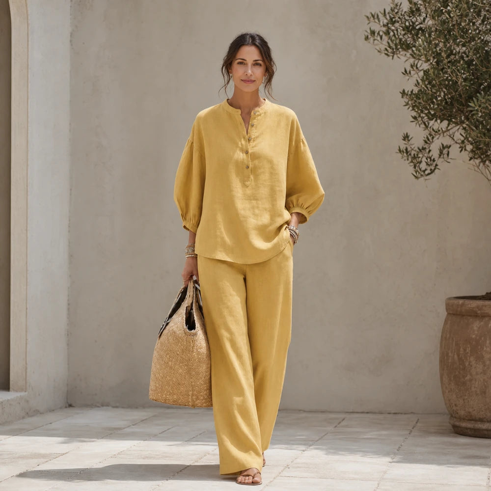 Macedo |Set Blusa, Pantaloni
