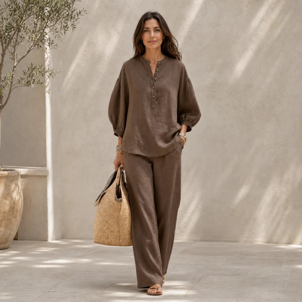 Macedo |Set Blusa, Pantaloni