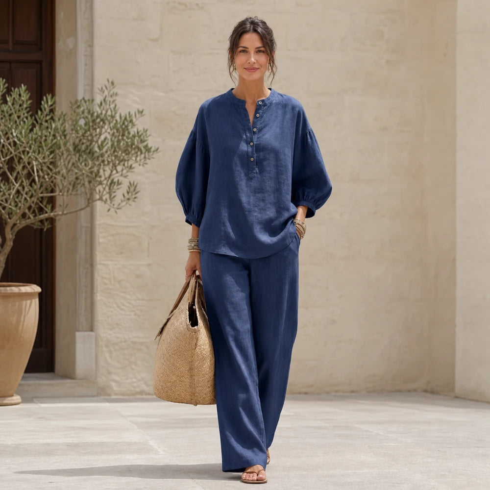 Macedo |Set Blusa, Pantaloni