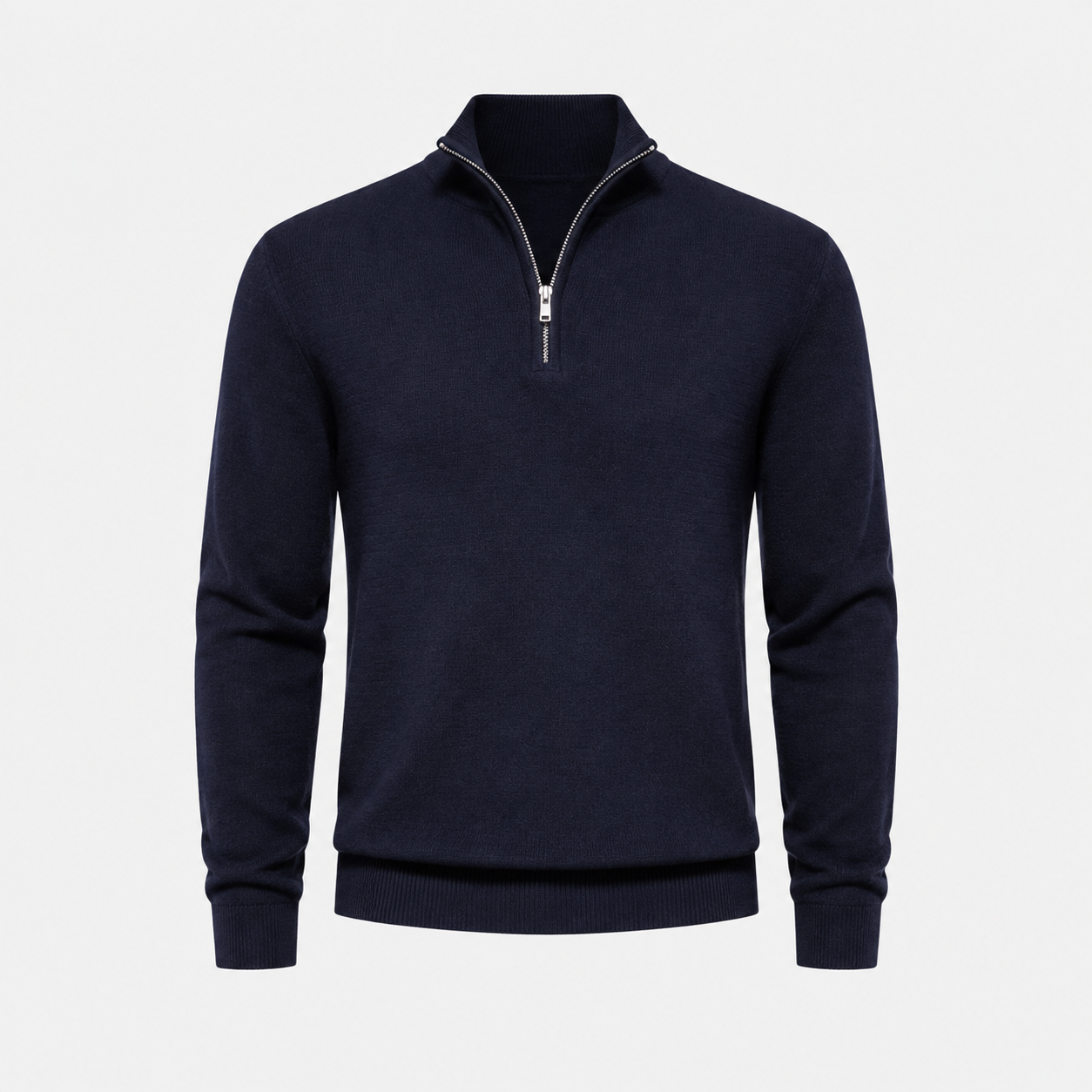 Maglione Collo Zip