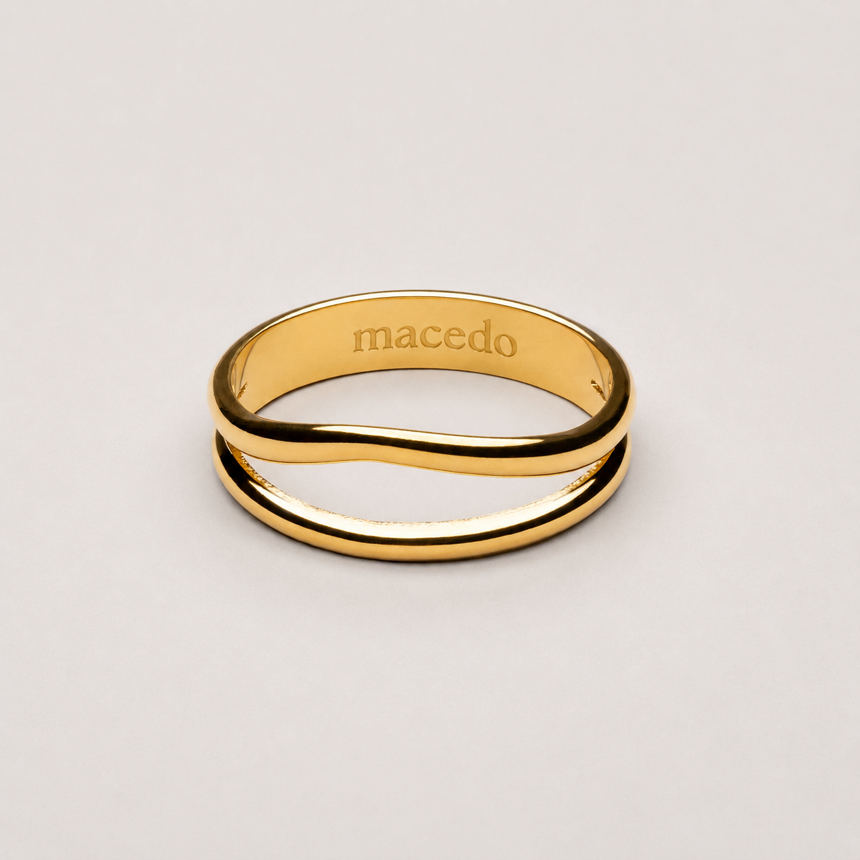 l'anello doppio "Breeze"